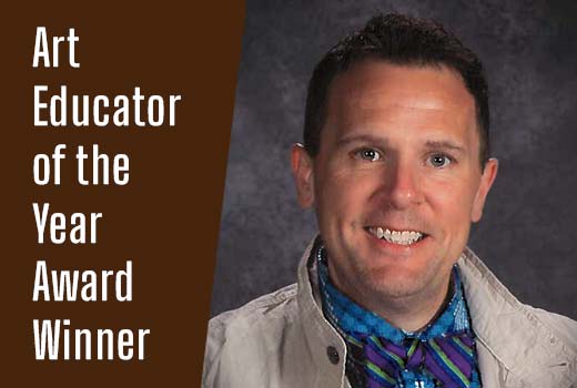 Christopher Triner 2020 Art Educator of the Year